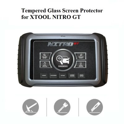 Tempered Glass Screen Protector for XTOOL NITRO GT Tablet
